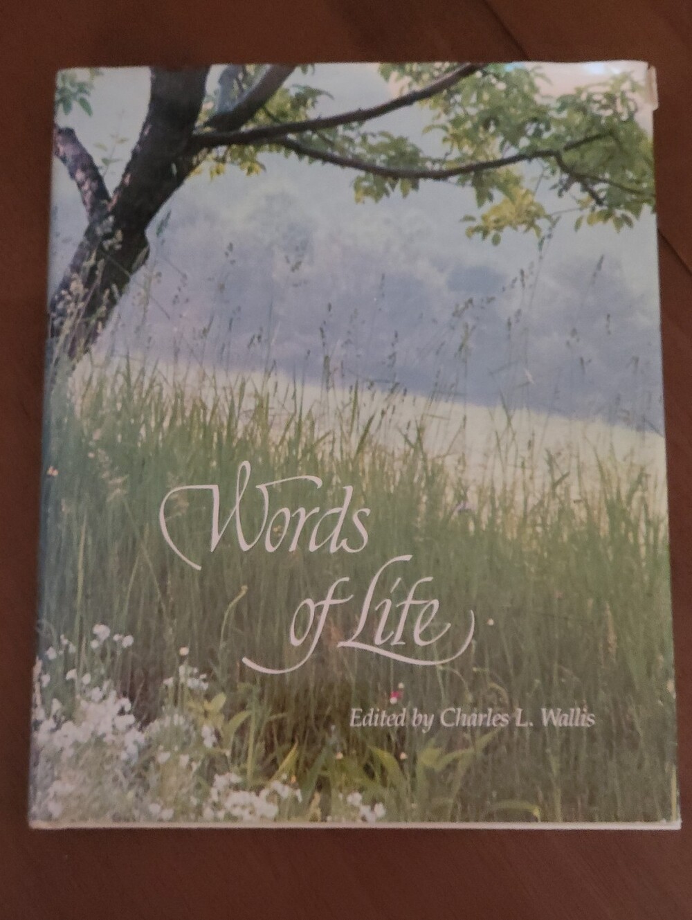 Vintage Words of Life Hardcover with DJ -  Poetry Inspirarational Wisdom - OOP